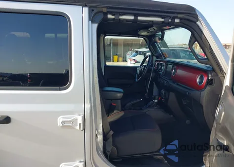 2023 Jeep Wrangler 4-Door Rubicon 4X4 из США, поврежденный, VIN 1C4HJXFN5PW603285